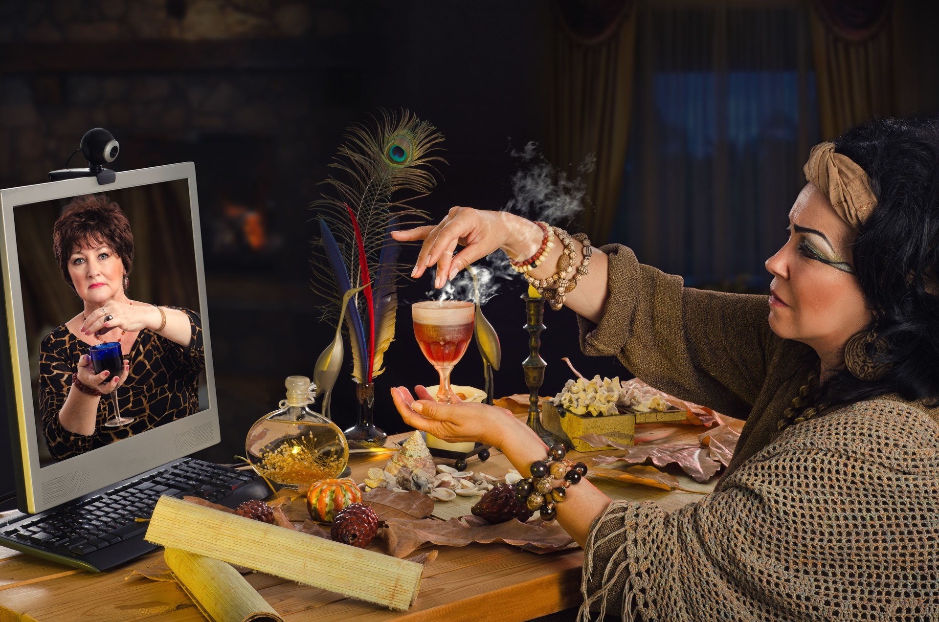 How to make a love-philtre with witch online